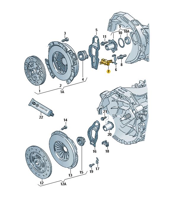 Podgląd obrazka: Króciec łączący (nr katalogowy: 012141751C)