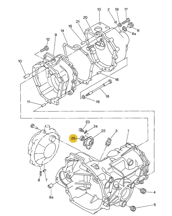 Podgląd obrazka: Uszczelniacz wału (nr katalogowy: 012301457C)