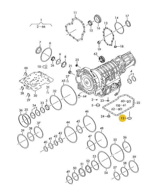 Podgląd obrazka: Pierścień uszczelniający (nr katalogowy: 01V321379)