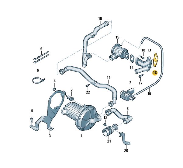 Podgląd obrazka: uszczelka (nr katalogowy: 022131120B)