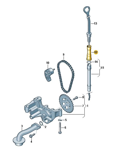 Podgląd obrazka: Lejek (nr katalogowy: 038103663C)