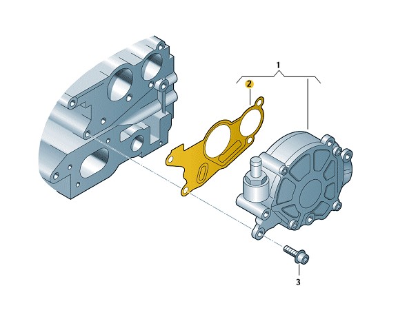 Podgląd obrazka: Uszczelka (nr katalogowy: 03L145215K)
