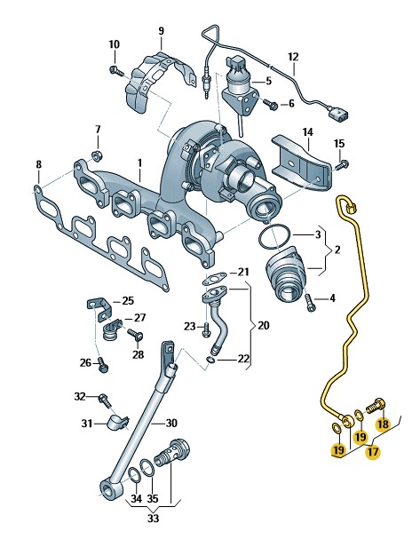 Podgląd obrazka: przewod zasilajacy (nr katalogowy: 03L145771AN)