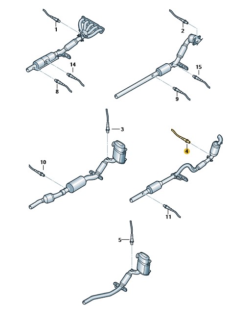 Podgląd obrazka: SONDA LAMBDA (nr katalogowy: 03L906262Q)