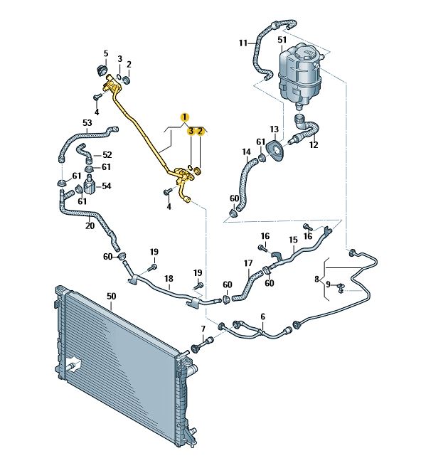 Podgląd obrazka: Rura wodna (nr katalogowy: 059121086BG)