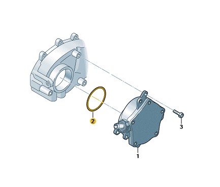 Podgląd obrazka: USZCZELKA (nr katalogowy: 06D145117A)