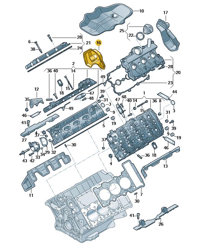 Podgląd obrazka: Wytłumienie (nr katalogowy: 06E103980D)