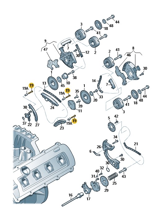 Podgląd obrazka: BOLEC ŁOŻYSKA (nr katalogowy: 06E109220)