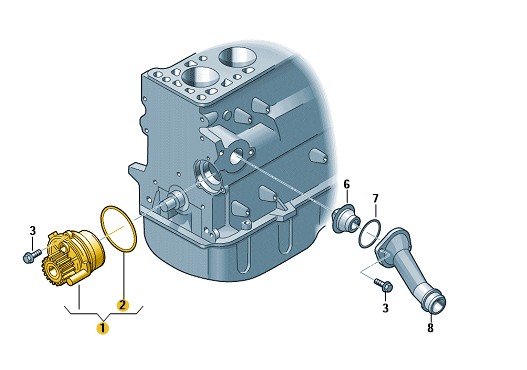 Podgląd obrazka: Zestaw naprawczy wkładów zaworków (nr katalogowy: 06E998907G)