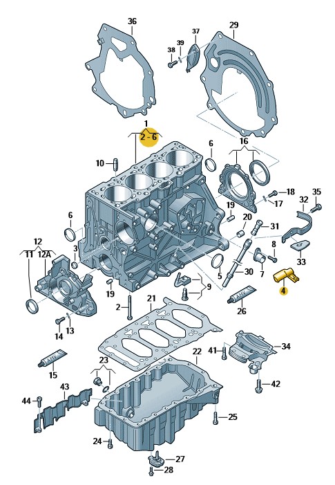 Podgląd obrazka: Przegroda olejowa (nr katalogowy: 06F103623E)