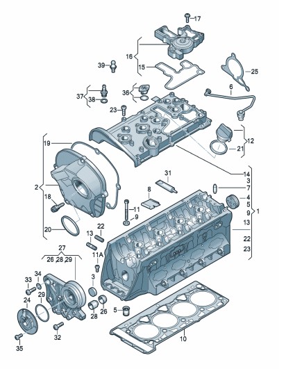 Podgląd obrazka: Wspornik mocujący (nr katalogowy: 06H103144K)