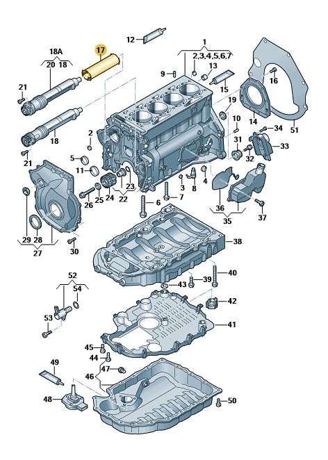 Podgląd obrazka: RURA (nr katalogowy: 06H103199K)