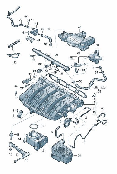 Podgląd obrazka: przewod paliwowy (nr katalogowy: 06K133986K)