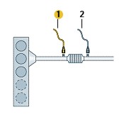 Podgląd obrazka: Sonda-lambda (nr katalogowy: 06K906262CS)