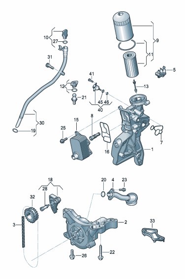 Podgląd obrazka: Kanał ssący (nr katalogowy: 06L115251C)