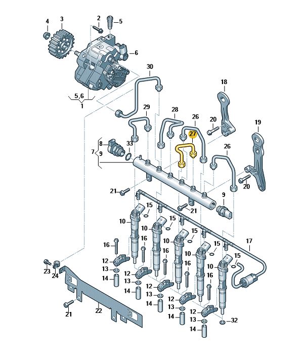 Podgląd obrazka: Rura ciśnieniowa (nr katalogowy: 076130302)