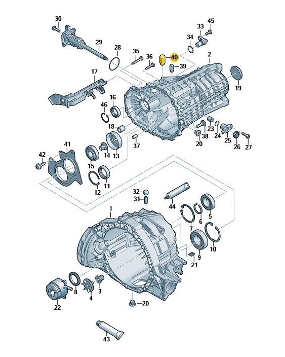 Podgląd obrazka: tulejka blokująca (nr katalogowy: 0B1301242J)