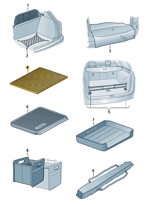 Podgląd obrazka: Mata bagażnika ID.7 (nr katalogowy: 14B061160)