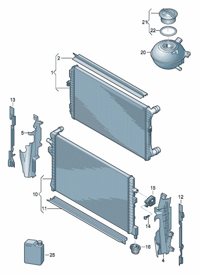 Podgląd obrazka: Kierownica powietrza (nr katalogowy: 17A121284K)