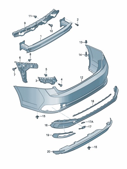 Podgląd obrazka: Prowadnica (nr katalogowy: 17A807375A)