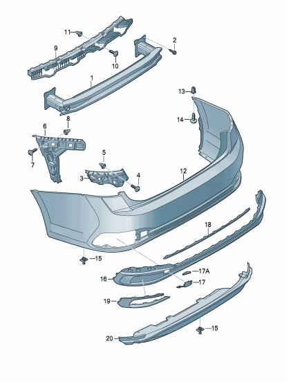 Podgląd obrazka: Prowadnica (nr katalogowy: 17A807376A)