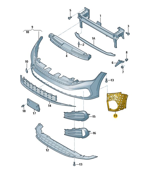 Podgląd obrazka: Podporka (nr katalogowy: 17A807723C)