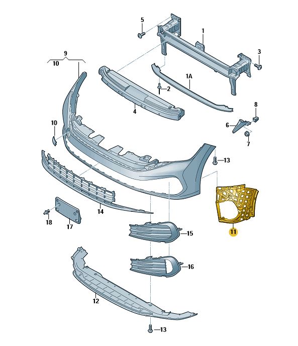 Podgląd obrazka: Podporka (nr katalogowy: 17A807724C)