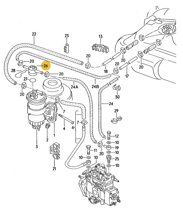 Podgląd obrazka: Zawór (nr katalogowy: 191127247A)