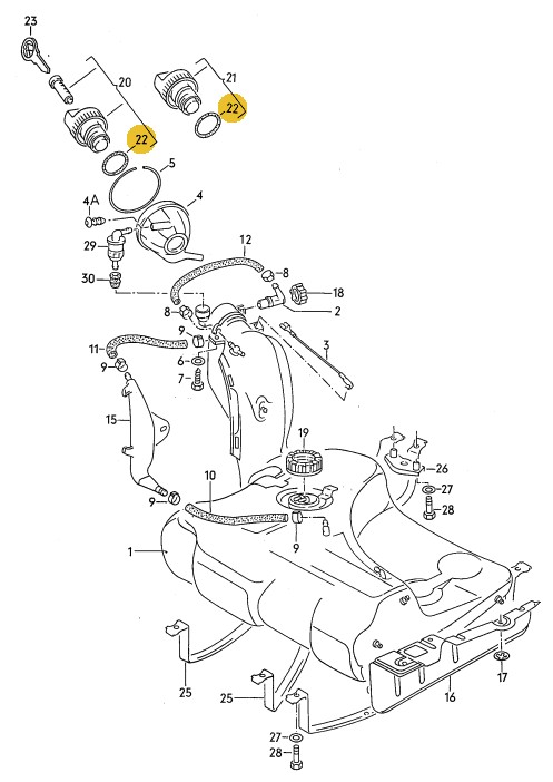 Podgląd obrazka: Pierścień uszczelniający (nr katalogowy: 191201557)