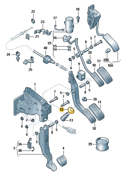 Podgląd obrazka: Rozeta (nr katalogowy: 1J0723528)