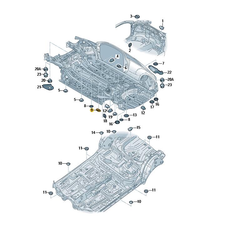Podgląd obrazka: Zaslepka (nr katalogowy: 1K0899187)