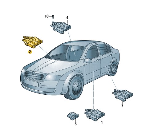 Podgląd obrazka: Silnik podnośnika szyby (nr katalogowy: 1T0959702SZ0K)