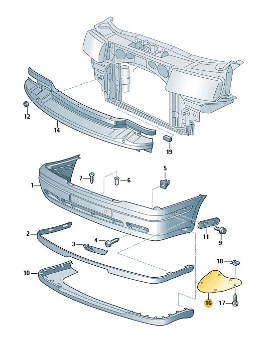 Podgląd obrazka: Kierownica powietrza (nr katalogowy: 1U0805825A)