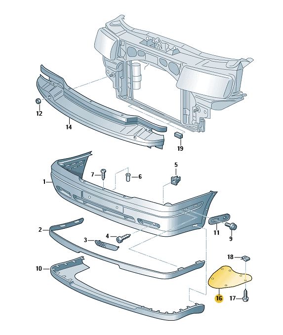 Podgląd obrazka: Kierownica powietrza (nr katalogowy: 1U0805826A)