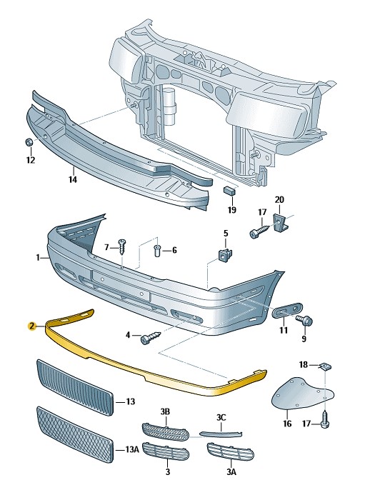 Podgląd obrazka: Listwa zakrywająca czarny (nr katalogowy: 1U0807717C01C)