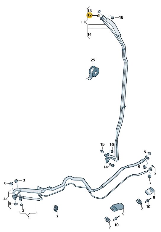 Podgląd obrazka: Pierscien uszczelniajacy (nr katalogowy: 4D0260749B)