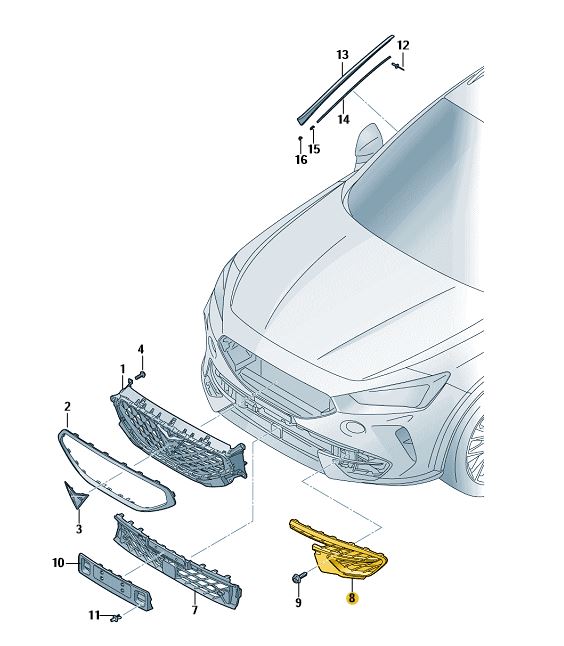 Podgląd obrazka: Nakładka brylantowy czarny (nr katalogowy: 5FF853665D041)