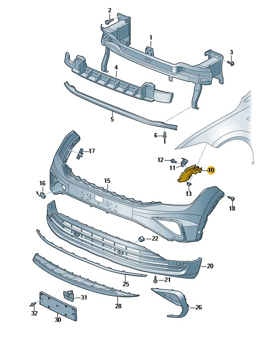 Podgląd obrazka: prowadnica (nr katalogowy: 5NA807049B)
