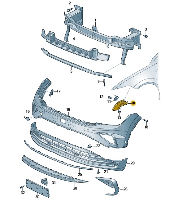 Podgląd obrazka: prowadnica (nr katalogowy: 5NA807050B)