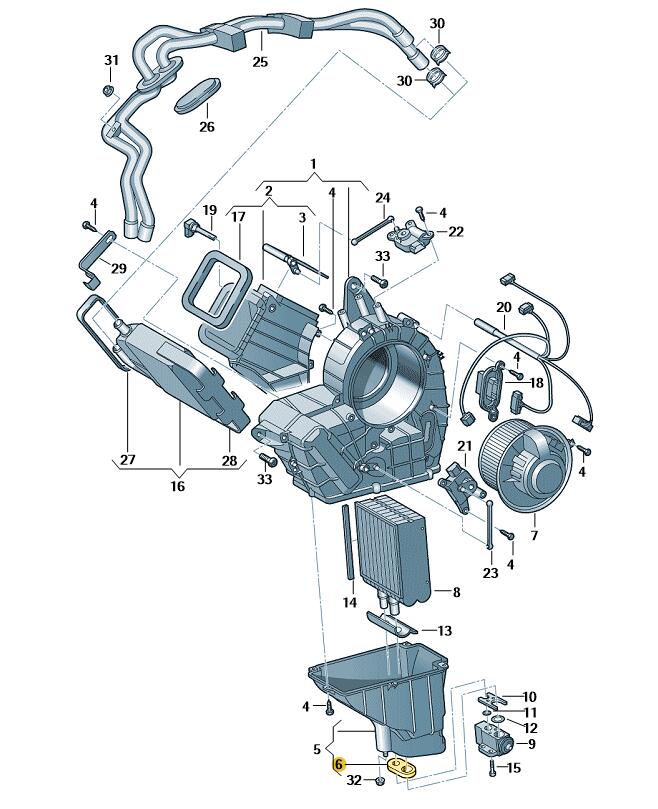 Podgląd obrazka: uszczelka (nr katalogowy: 7H0820175)