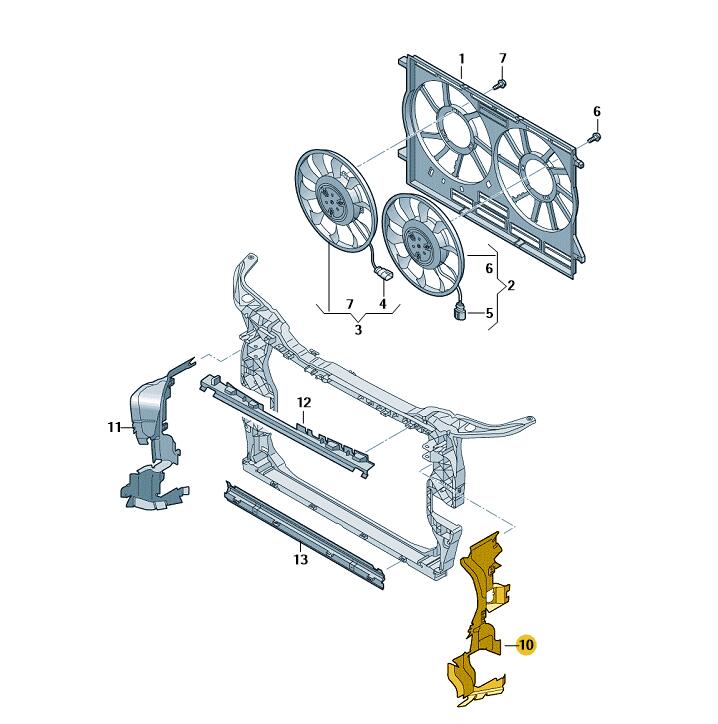 Podgląd obrazka: kierownica powietrza (nr katalogowy: 80A121283EC)