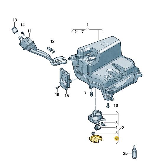 Podgląd obrazka: Blacha zakrywająca (nr katalogowy: 80A131973)