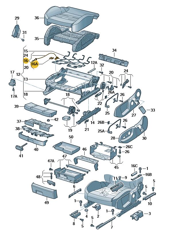 Podgląd obrazka: Cięgno Bowdena (nr katalogowy: 8E0881271A)