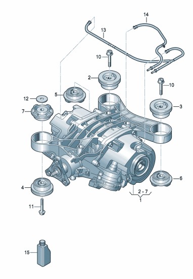 Podgląd obrazka: Olej do skrzyni rozdzielczej (nr katalogowy: G055515A2)