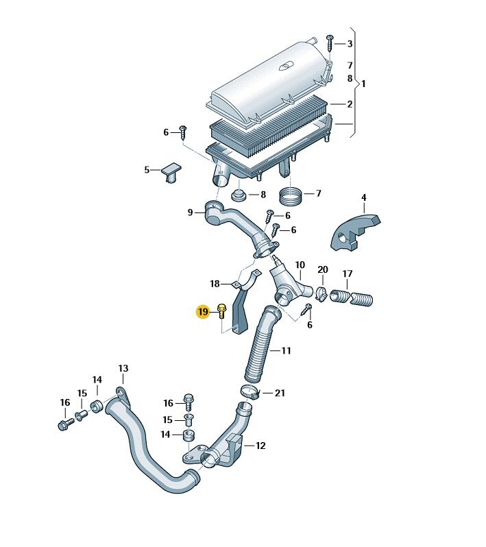 Podgląd obrazka: Śruba z łbem 6-kątnym (kombi) (nr katalogowy: N10005306)