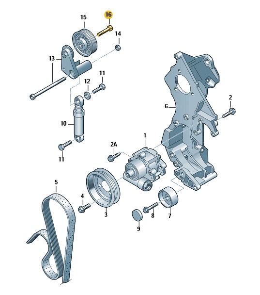 Podgląd obrazka: Śruba z gniazdem wielozębnym (nr katalogowy: N10698301)