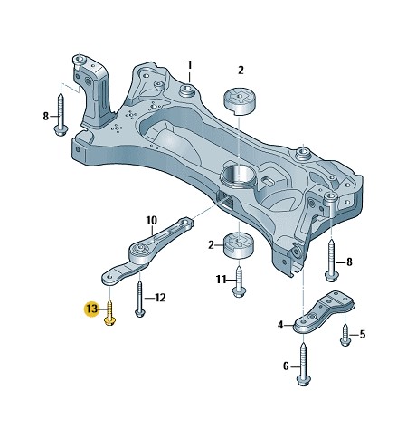 Podgląd obrazka: ŚRUBA M10x50 (nr katalogowy: N10699401)