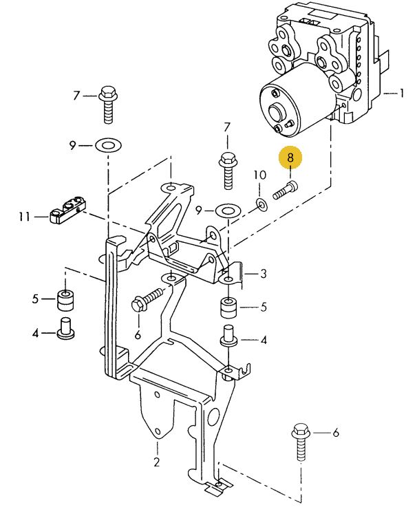 Podgląd obrazka: Śruba z gniazdem wielozębnym (nr katalogowy: N10706601)
