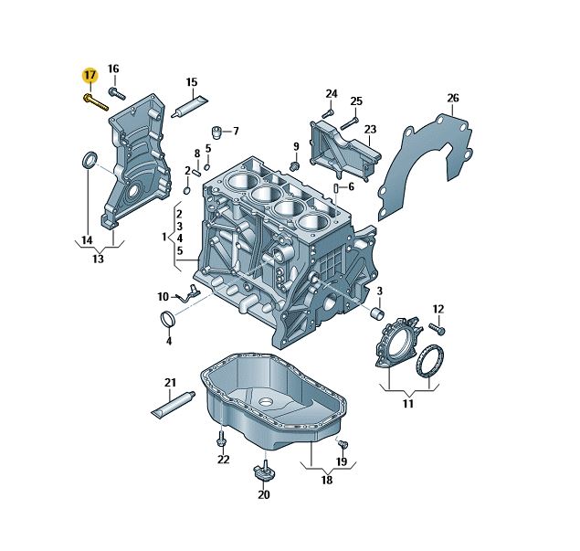 Podgląd obrazka: Śruba 12-kątna (kombi) (nr katalogowy: N10734401)