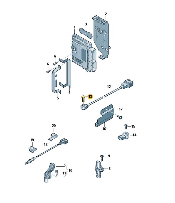 Podgląd obrazka: Śruba z łbem 12-kątnym (nr katalogowy: N10750901)